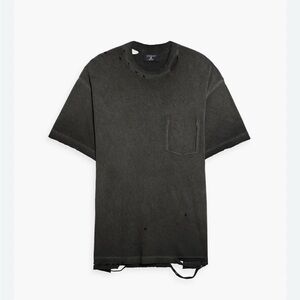 John Elliott Distressed Cotton blend jersey T shirt